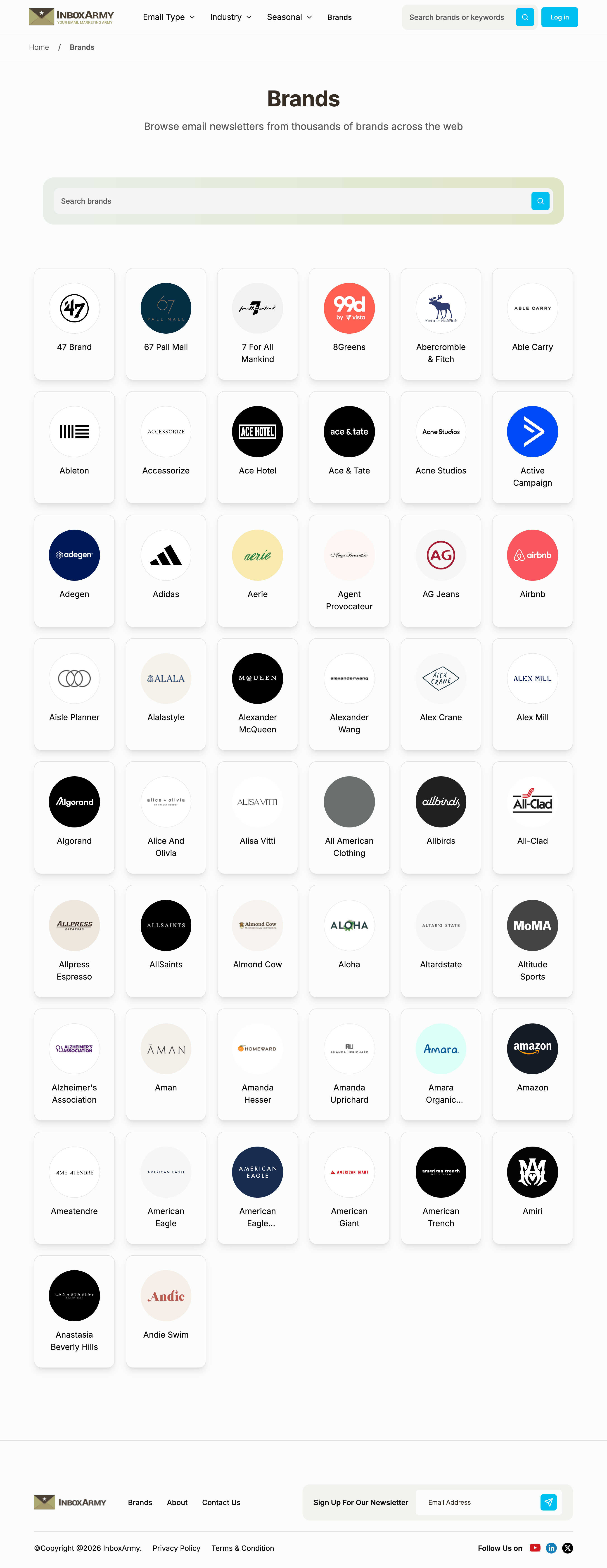 InboxArmy Email Design Library – Large-Scale Email Inspiration and ...