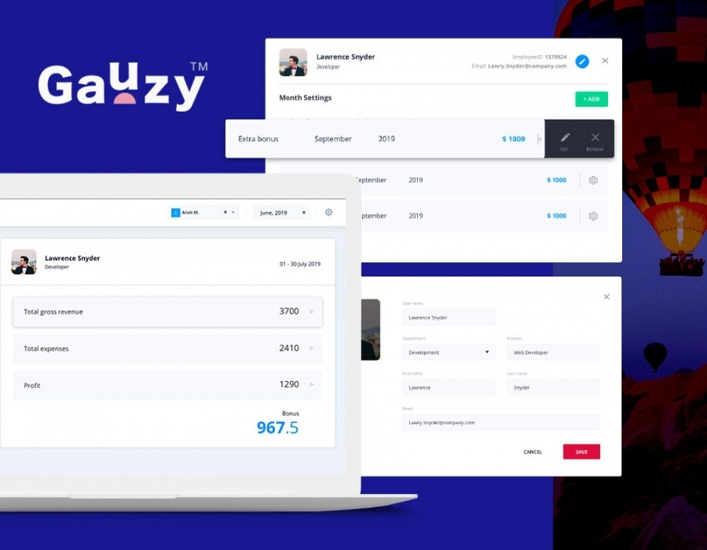 Gauzy – Open-Source Business Management and Productivity Platform – case study